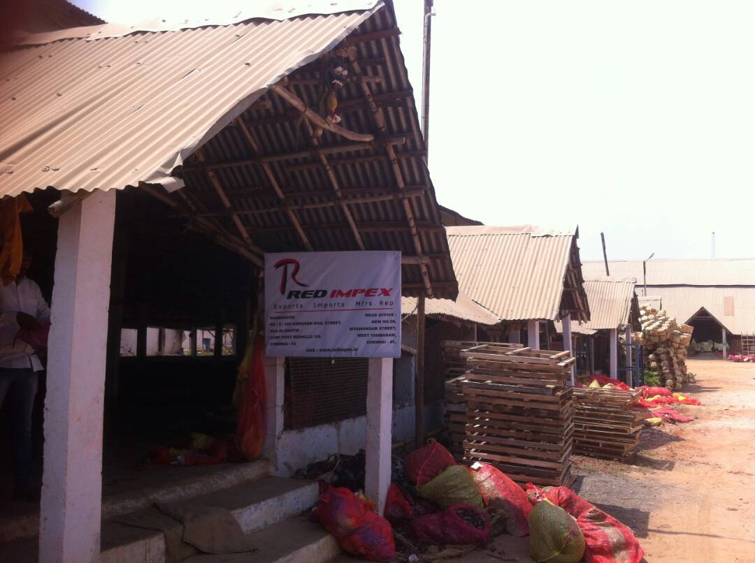 Red Impex warehouse premises signage at West Tambaram, Chennai